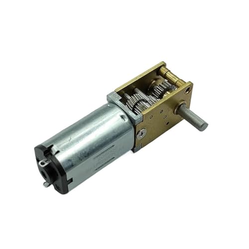 GUIPENG Micro N30 Getriebemotor 3V-12V 135RPM-580RPM Mini N30 Vollmetallgetriebe Elektrischer Untersetzungsgetriebemotor von GUIPENG