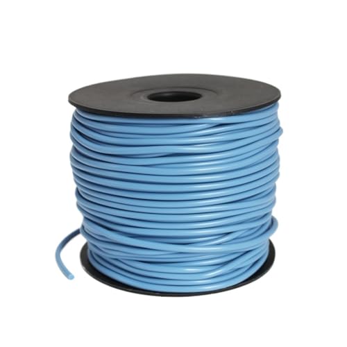 GUIPENG PVC-Bodenschweißdrahtstangen 100 Meter Weiß Grau Orange Rot Gelb Blau Grün(Light Blue 100m) von GUIPENG