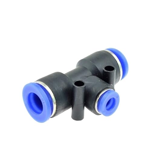 GUIPENG Pneumatische Rohrverschraubung, Luft-Schnellverschraubungen, Anschluss 8 mm, 10, 6, 4, 12, Wasserschlauch, Einsteckrohr, Durchflussregelung, Krankupplungen(PEG,10mm-8mm (a-b)) von GUIPENG