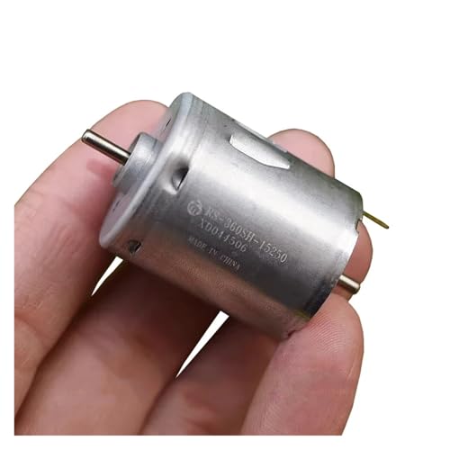 GUIPENG RS-360SH-15250 DC 12 V 18 V 24 V 13800 U/min Kleiner 360-Grad-Motor Hochgeschwindigkeits-Doppelwellen-Mikro-28-mm-Elektromotor DIY-Hobbymodell von GUIPENG