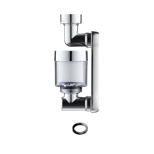 GUIPENG Universal 1080 ° Rotation Filterdüse Spritzwassergeschützter Wasserhahn Haushaltsküchenhahn Waschbeckenarmaturen Sprudeldüse Roboterarm(1pcs faucet) von GUIPENG