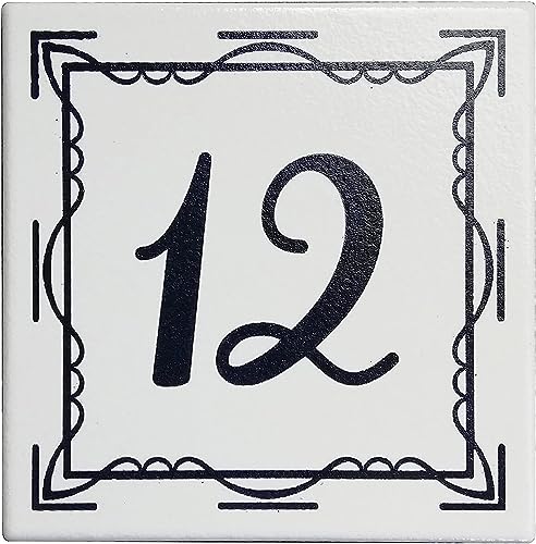 GUIZZO Creart - Personalisiertes Namensschild, Lasergravierte Keramik Hausnummer, Personalisiertes Schild Größe 10x10cm-12x12cm-15x15cm, Hausnummern und Straßennummer, Namensschild Made in Italy GUIZZO Creart - Personalisiertes Namensschild, Lasergravierte Keramik Hausnummer, Personalisiertes Schild Größe 10x10cm-12x12cm-15x15cm, Hausnummern und Straßennummer, Namensschild Made in Italy von GUIZZO creart