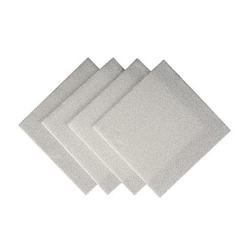 99,99% reine Silberschaumplatte, 100 x 100 mm, zur Wärmeableitung von Katalysatoren – Elektrodenmaterial mit hoher Porosität, 1 Tablette(5mm) von GUKFJLZRT
