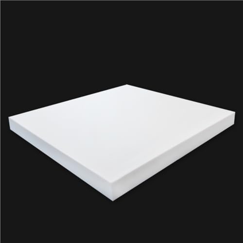 Hochfeste weiße PTFE-Folie – 100 x 100 mm bis 300 x 500 mm – temperaturbeständig, reibungsarm, nicht klebend(0.3 * 100X100MM) von GUKFJLZRT