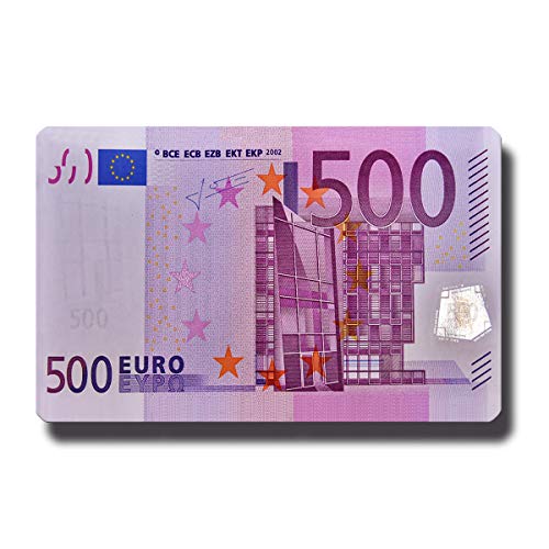 Kühlschrankmagnet Banknote 500 Euro Geldschein Deko Magnet Geldgeschenk Euroschein stark für Kühlschrank Magnettafel von GUMA Magneticum