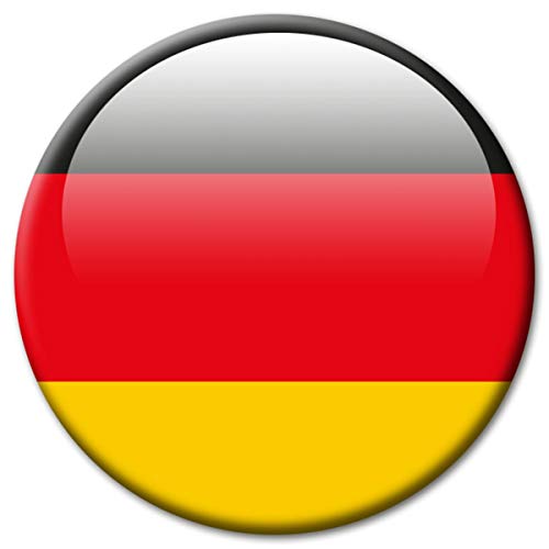 Kühlschrankmagnet Deutschland Flaggen Magnet Länder Reise Souvenir Flagge BRD für Kühlschrank stark groß 50 mm von GUMA Magneticum