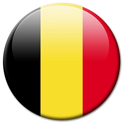 Kühlschrankmagnet Flagge Belgien Magnet Länder Flaggen Reise Souvenir für Kühlschrank stark groß 50 mm Kühlschrankmagnet Flagge Belgien Magnet Länder Flaggen Reise Souvenir für Kühlschrank stark groß 50 mm von GUMA Magneticum