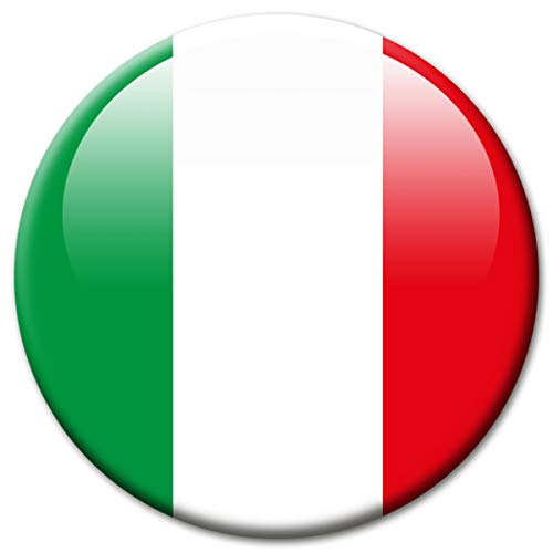 Kühlschrankmagnet Flagge Italien Magnet Länder Flaggen Reise Souvenir für Kühlschrank stark groß 50 mm von GUMA Magneticum
