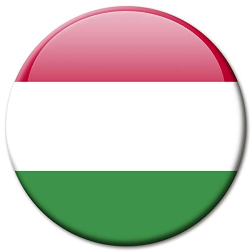 Kühlschrankmagnet Flagge Ungarn Magnet Länder Flaggen Reise Souvenir für Kühlschrank stark groß 50 mm von GUMA Magneticum