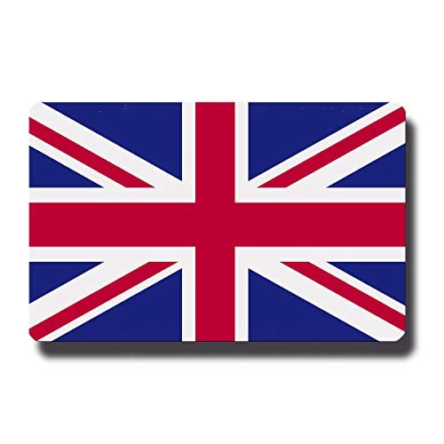 Kühlschrankmagnet Flagge Union Jack - 85x55 mm - Metall Magnet mit Länderflagge UK United Kingdom für Kühlschrank Souvenir von GUMA Magneticum