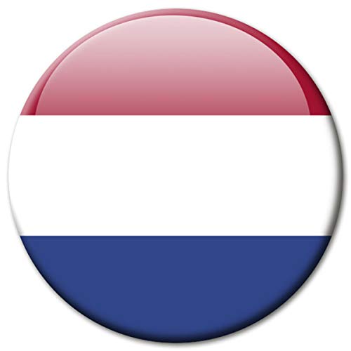Kühlschrankmagnet Niederlande Flaggen Magnet Länder Reise Souvenir Flagge für Kühlschrank stark groß 50 mm von GUMA Magneticum