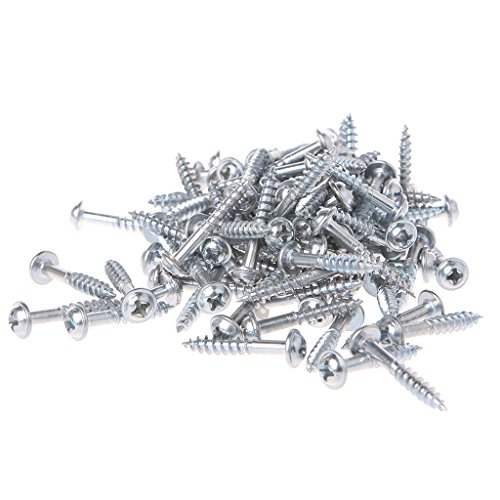 GUMEI 100Pcs M4-25 Hochfeste Schrägloch-Selbstschneidende Schrauben für Taschenlochlehre von GUMEI