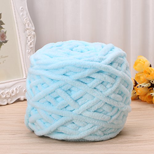 GUMEI 100g / 1ball Handstrickgarn aus weicher Baumwolle Chunky Woven Bulky Crochet Worested von GUMEI