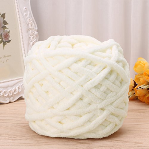 GUMEI 100g / 1ball Handstrickgarn aus weicher Baumwolle Chunky Woven Bulky Crochet Worested von GUMEI