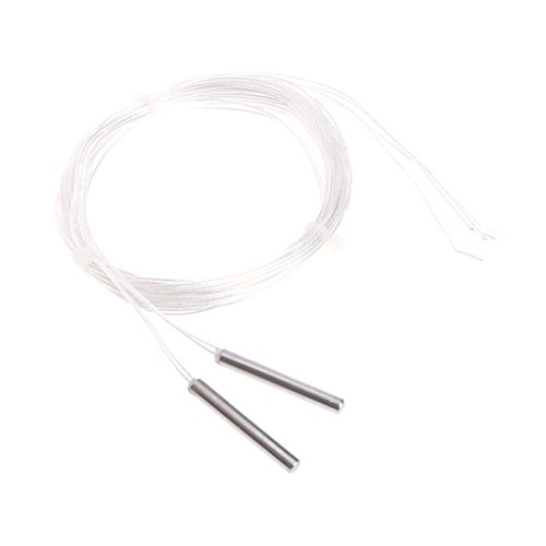 GUMEI 2X 2m PT1000 Sonde 4mm * 30mm RTD Platin Widerstandssensor 2 Drähte Thermoelement von GUMEI