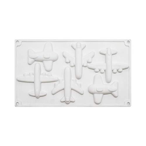 GUMEI 5 Cavity Aircraft Flugzeug Silikonform Fondant Mousse Kuchenform Backwerkzeug Süßigkeiten Formen für Schokolade Gummi Eiswürfel Gelee Trüffel Pralinen Karamellen Ganache GUMEI 5 Cavity Aircraft Flugzeug Silikonform Fondant Mousse Kuchenform Backwerkzeug Süßigkeiten Formen für Schokolade Gummi Eiswürfel Gelee Trüffel Pralinen Karamellen Ganache von GUMEI
