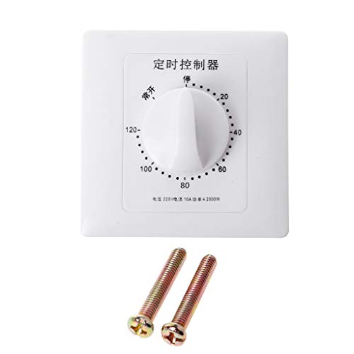 GUMEI AC 220V Zeitschaltuhr Steuerung Pumpe Mechanische Countdown-Steuerung Unterbrecher 30/60/120 Minuten von GUMEI