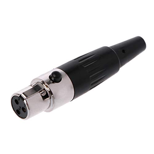 GUMEI Hochwertiger Mini 3PIN/4PIN Buchse Mini XLR Audio Mikrofonanschluss Klemmleiste von GUMEI