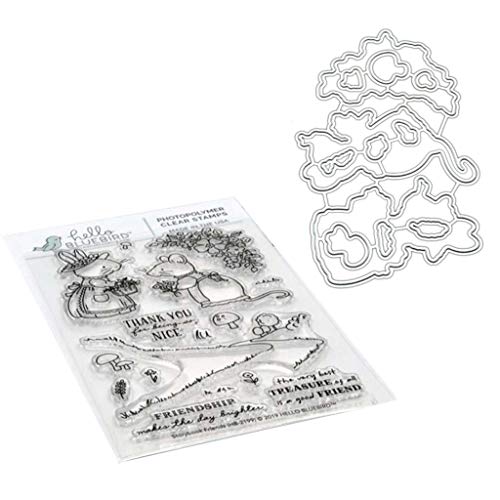 GUMEI Mäuse Metallschneidwerkzeuge Schablonen für DIY Scrapbooking Papierkartenprägung von GUMEI