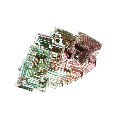GUMEI Regenbogen-Wismutkristalle 20 g / 50 g Metallmineralprobe von GUMEI