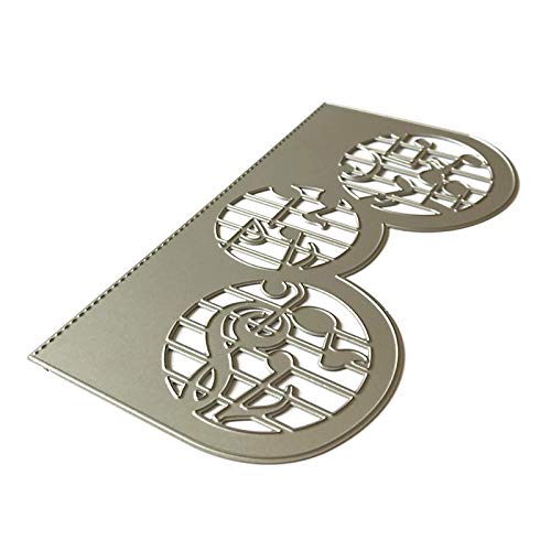 GUMEI Scrapbook Stamp Musikalische Note Metallschneidwerkzeuge Schablonen Scrapbooking DIY Album Stamp Papierkarte von GUMEI