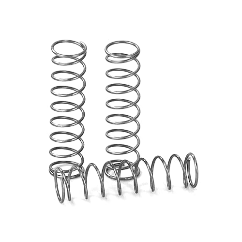 GUNGY Druckfeder Edelstahl Feder Druckfedern 15mm Drahtdurchmesser 0,32mm Außendurchmesser 4mm Länge 15mm Maximale Federkraft 0,27kg 20 Stück von GUNGY