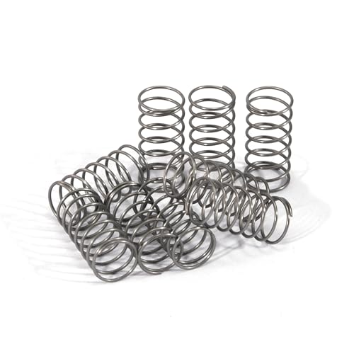 GUNGY Druckfeder Edelstahl Feder Druckfedern 15mm Drahtdurchmesser 0,5mm Innendurchmesser 6mm Länge 15mm Maximale Federkraft 0,27kg 20 Stück GUNGY Druckfeder Edelstahl Feder Druckfedern 15mm Drahtdurchmesser 0,5mm Innendurchmesser 6mm Länge 15mm Maximale Federkraft 0,27kg 20 Stück von GUNGY