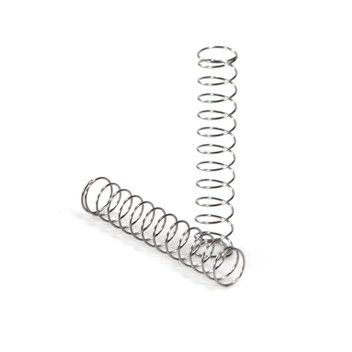 GUNGY Druckfeder Edelstahl Feder Druckfedern 20mm Drahtdurchmesser 0,23mm Außendurchmesser 4mm Länge 20mm Maximale Federkraft 0,07kg 20 Stück von GUNGY