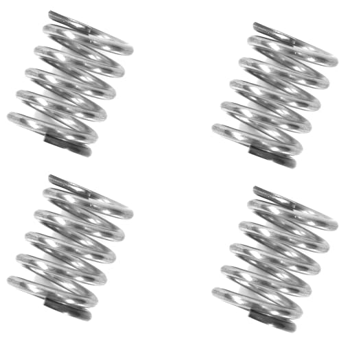 GUNGY Druckfeder Edelstahl Feder Druckfedern 20mm Drahtdurchmesser 1,9mm Außendurchmesser 16mm Länge 20mm Maximale Federkraft 6kg 4 Stück von GUNGY