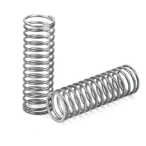 GUNGY Druckfeder Edelstahl Feder Druckfedern 30mm Drahtdurchmesser 0,85mm Außendurchmesser 10mm Länge 30mm Maximale Federkraft 0,67KG 10 Stück von GUNGY