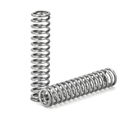 GUNGY Druckfeder Edelstahl Feder Druckfedern 35mm Drahtdurchmesser 1mm Außendurchmesser 8mm Länge 35mm Maximale Federkraft 2,8kg 10 Stück von GUNGY