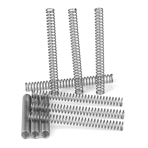 GUNGY Druckfeder Edelstahl Feder Druckfedern 40mm Drahtdurchmesser 0,45mm Außendurchmesser 4mm Länge 40mm Maximale Federkraft 0,72kg 20 Stück GUNGY Druckfeder Edelstahl Feder Druckfedern 40mm Drahtdurchmesser 0,45mm Außendurchmesser 4mm Länge 40mm Maximale Federkraft 0,72kg 20 Stück von GUNGY