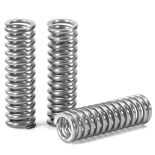 GUNGY Druckfeder Edelstahl Feder Druckfedern 40mm Drahtdurchmesser 1,9mm Außendurchmesser 12mm Länge 40mm Maximale Federkraft 10kg 10 Stück von GUNGY