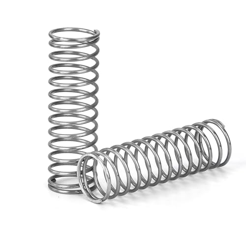 GUNGY Druckfeder Edelstahl Feder Druckfedern 50mm Drahtdurchmesser 1,2mm Außendurchmesser 16mm Länge 50mm Maximale Federkraft 1,1kg 4 Stück von GUNGY