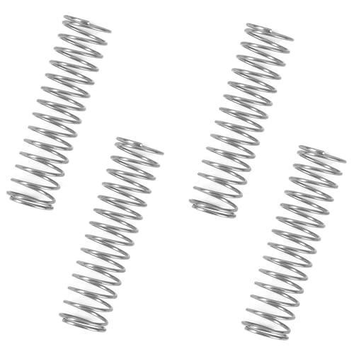 GUNGY Druckfeder Edelstahl Feder Druckfedern 60mm Drahtdurchmesser 1,1mm Außendurchmesser 16mm Länge 60mm Maximale Federkraft 1,08kg 4 Stück von GUNGY