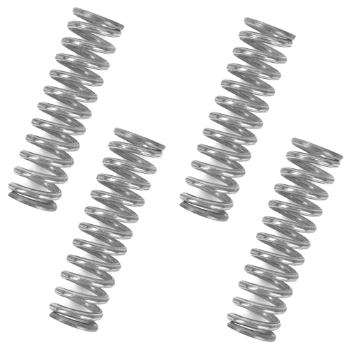 GUNGY Druckfeder Edelstahl Feder Druckfedern 70mm Drahtdurchmesser 3mm Außendurchmesser 20mm Länge 70mm Maximale Federkraft 31,5kg 4 Stück von GUNGY