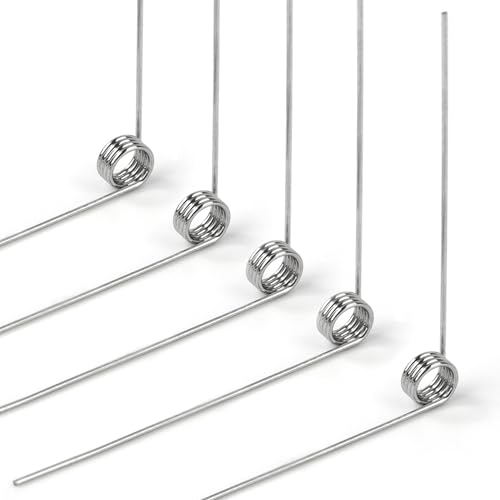GUNGY Torsionsfeder Edelstahl Drehfeder Drahtdurchmesser 0,3 mm Innendurchmesser 2 mm Armlänge 20 mm 90° 4 Runden Maximaler Einsatzwinkel 52° Linksdrehend Größe 0,3x2x20 mm GUNGY Torsionsfeder Edelstahl Drehfeder Drahtdurchmesser 0,3 mm Innendurchmesser 2 mm Armlänge 20 mm 90° 4 Runden Maximaler Einsatzwinkel 52° Linksdrehend Größe 0,3x2x20 mm von GUNGY