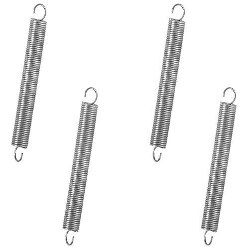 GUNGY Zugfedern mit Haken Edelstahl Zugfeder Spannfeder 25mm Außendurchmesser 3mm Drahtdurchmesser 0,3 mm Hakenwinkel 90 Grad Maximale Zugkraft 0,2kg 0,3x3x25mm 20 Stück von GUNGY