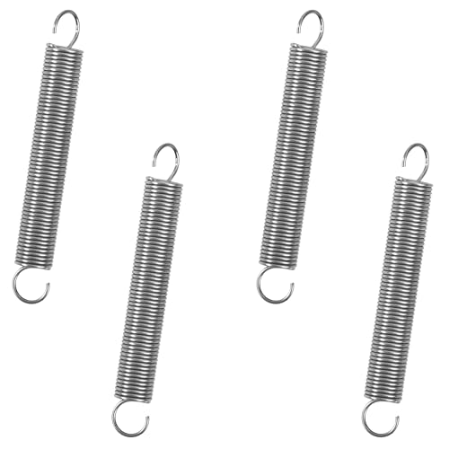GUNGY Zugfedern mit Haken Edelstahl Zugfeder Spannfeder 75mm Außendurchmesser 10mm Drahtdurchmesser 1,0 mm Hakenwinkel 90 Grad Maximale Zugkraft 1,5kg 1,0x10x75mm 4 Stück GUNGY Zugfedern mit Haken Edelstahl Zugfeder Spannfeder 75mm Außendurchmesser 10mm Drahtdurchmesser 1,0 mm Hakenwinkel 90 Grad Maximale Zugkraft 1,5kg 1,0x10x75mm 4 Stück von GUNGY