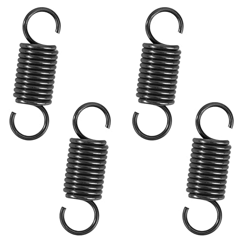 GUNGY Zugfedern mit Haken Klavierdraht Zugfeder Spannfeder 25mm Außendurchmesser 8mm Drahtdurchmesser 1,0mm Maximale Zugkraft 2,5kg 1,0x8x25mm 10 Stück von GUNGY