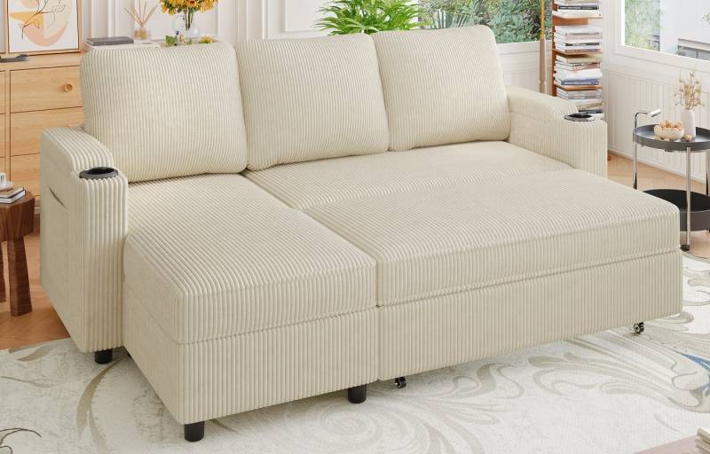 GUNJI Ecksofa L-shaped/U-shaped sofa with storage and sleeping functions von GUNJI