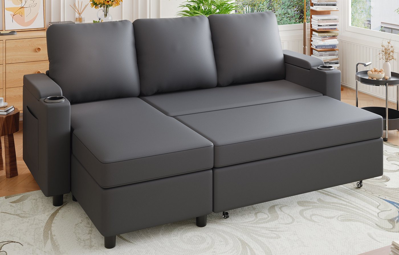 GUNJI Ecksofa L-shaped/U-shaped sofa with storage and sleeping functions GUNJI Ecksofa L-shaped/U-shaped sofa with storage and sleeping functions von GUNJI