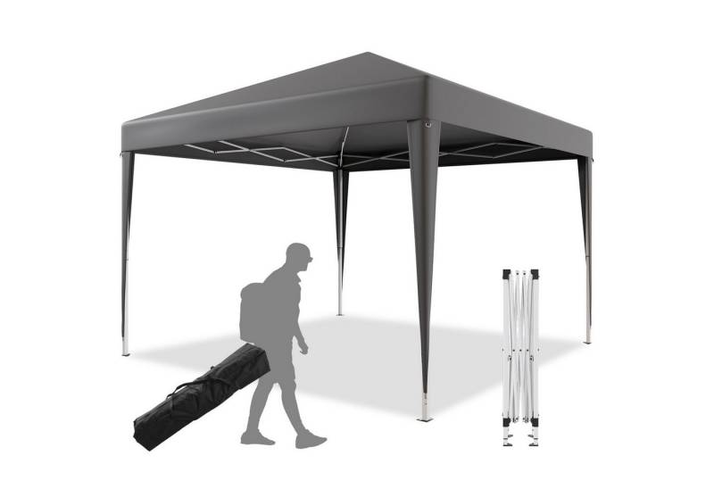 GUNJI Faltpavillon Faltbare Gartenlaube 2*2/3*3 Wasserdichtes Garten Party Zelt, UV 50+, mit 4 Seitenteilen GUNJI Faltpavillon Faltbare Gartenlaube 2*2/3*3 Wasserdichtes Garten Party Zelt, UV 50+, mit 4 Seitenteilen von GUNJI