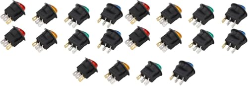 Werkzeuge Kompatibel mit 20 STÜCKE LED-Licht Runder Wippschalter 3 Pin 2 Getriebe 20mm Auto LED-Licht Ein Aus Power Kippschalter 12 V Werkzeuge Kompatibel mit 20 STÜCKE LED-Licht Runder Wippschalter 3 Pin 2 Getriebe 20mm Auto LED-Licht Ein Aus Power Kippschalter 12 V von GUNQQIG