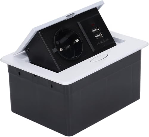 Werkzeuge Kompatibel mit 2500W Embedded Desktop Buchse EU 2Pin USB Wasserdicht Up Steckdose AC250V 16A Werkzeuge Kompatibel mit 2500W Embedded Desktop Buchse EU 2Pin USB Wasserdicht Up Steckdose AC250V 16A von GUNQQIG
