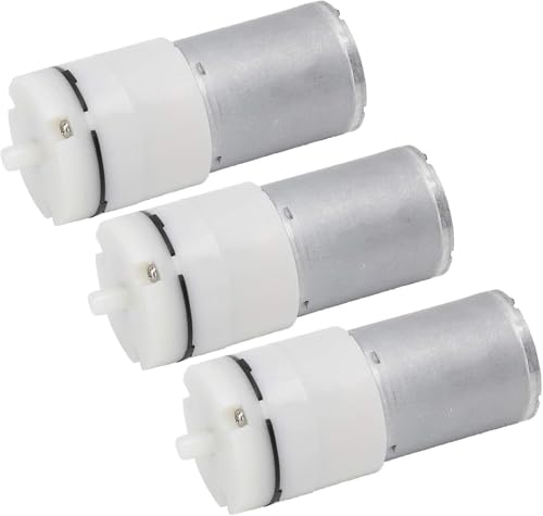 Werkzeuge Kompatibel mit 3 Stücke DC 6V Mikro-Membranpumpe 2,5 L Min Miniatur Wasser Luft Vakuum Motor Druckschalter für Aquarium 3W Werkzeuge Kompatibel mit 3 Stücke DC 6V Mikro-Membranpumpe 2,5 L Min Miniatur Wasser Luft Vakuum Motor Druckschalter für Aquarium 3W von GUNQQIG