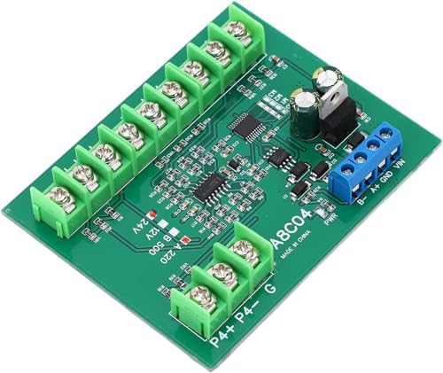 Werkzeuge Kompatibel mit 4-Kanal-PT100-RTD-RS485-Temperatursensorplatine zur Überwachung eines großen Temperaturbereichs (B500 DC12V)(A220 DC24V) von GUNQQIG