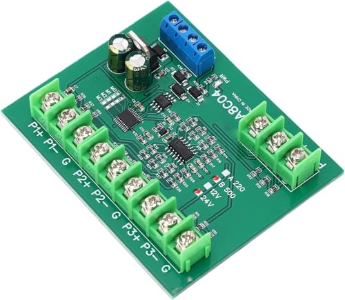 Werkzeuge Kompatibel mit 4-Kanal-PT100-RTD-RS485-Temperatursensorplatine zur Überwachung eines großen Temperaturbereichs (B500 DC12V)(B500 DC24V) von GUNQQIG