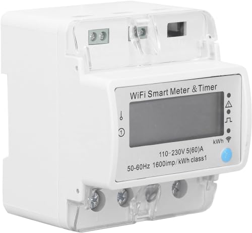 Werkzeuge Kompatibel mit 4P Smart Energy Monitor WiFi Smart Meter APP Steuerung Echtzeitüberwachung AC110‑230V von GUNQQIG