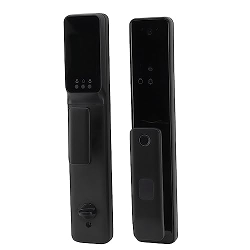 Werkzeuge Kompatibel mit Automatisches Smart Lock mit Türspion Gesichtserkennung Fingerabdruck Passwort IC-Karte Mechanischer Schlüssel Handy-Entriegelung Diebstahlschutz-Eingangsschloss von GUNQQIG